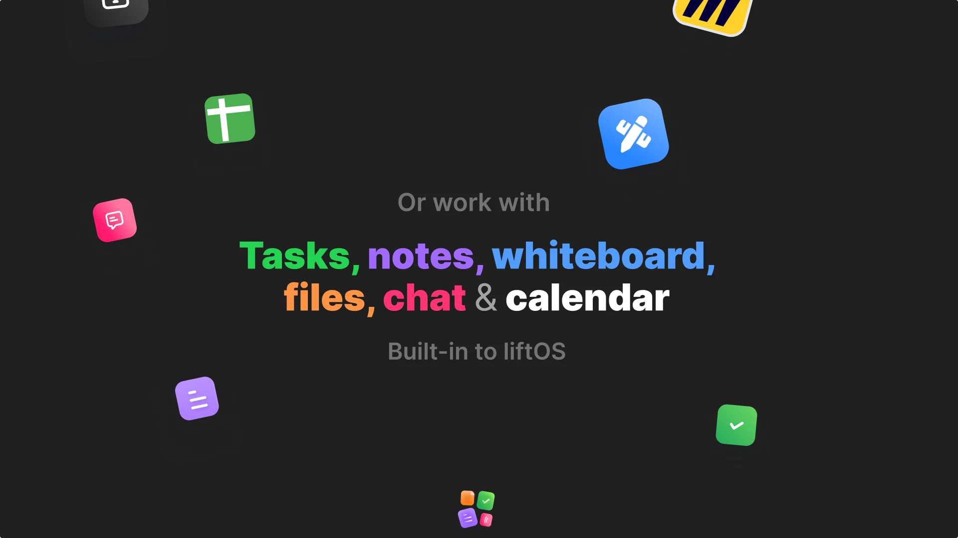 liftOS - Centralize Your Tools and Boost Productivity 2 Built-in productivity tools