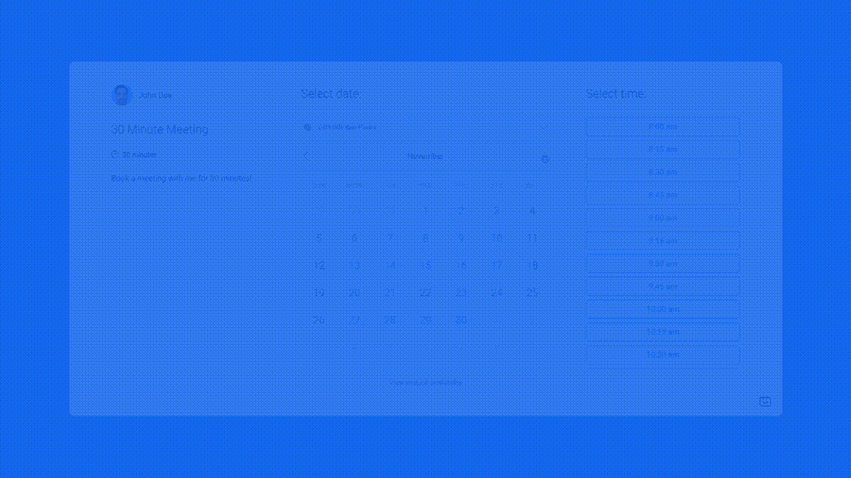 TidyCal - Appointment Management Made Easy 2 Customized booking page