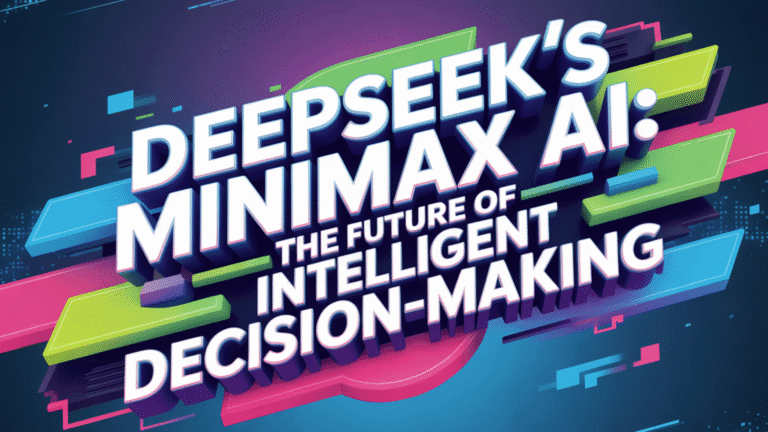 Deepseek's Minimax AI: The Future of Intelligent Decision-Making
