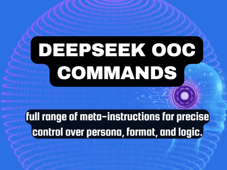 Deepseek OOC Commands